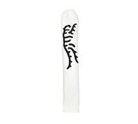 Generic Golf Copertura Allineamento Golf Custodia Manicotto Protettivo per Bacchette in Pelle PU Texture Sportiva Robusta con Sommità Arrotondata Adatta a Campo Pratica Viaggio Ripostiglio, Bianco