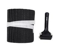 Generic Gradini per Scale Antiscivolo da 15 Pezzi, Gradini Adesivi con Rullo Manuale per Interni Esterni, Ponti, Rampe D'ingresso (Io* non l'ho visto)