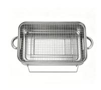 Generic Griglia a Carbone per Barbecue Portatile Griglia in Acciaio Inossidabile Facile da Pulire per Barbecue da Campeggio in Famiglia (A)