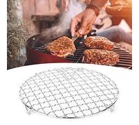Generic Griglia per Barbecue in Acciaio Inossidabile con Rete Antiaderente per Barbecue per Grigliate Salutari 16,5 Cm 1 Pezzo