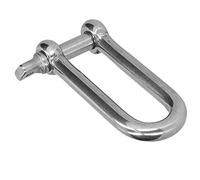 Generic Grillo Lungo a D Perno a Vite di Ancoraggio Durevole in Acciaio Inossidabile per Uso Intensivo per Lavoratori Edili e Industria 10 X Grillo Lungo a D (10 pezzi M6)