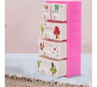 Generic Guardaroba per Bambole Adorabile Armadio in Plastica per i Mobili della Casa delle Bambole, Perfetto per le Bambine, Materiale di Alta qualità