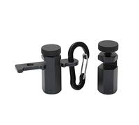 Generic Guida a Circolare, Calibri Alti per le Scale per Inquadratura Quadrati Quadrati Scale e Morsetti per Manometro della Rafter Utensili Carpentiere (BLACK)