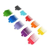 Generic Guida Al Pettine per Tagliacapelli 10 Pezzi Set Pettine per Styling Durevole e Squisito Pettini Limite per Principianti Materiale ABS Colore Assortito Accessorio per Taglio di Capelli