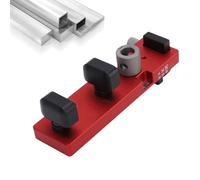 Generic Guida Al Trapano del Profilo in Alluminio, per Punzonatura del Foro di Posizionamento Rapido con Punta del Trapano, per Estrusione di Alluminio Standard Europea Serie