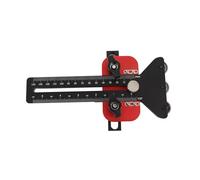 Generic Guida per Maschera per da Tavolo in Lega di Alluminio Innovativa Maschera per da Tavolo per Strappi Sottili a Rulli per Utensili per la Lavorazione del Legno, Design Sicuro per Azioni