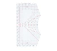 Generic Guida per Righello Trasparente per Magliette Perfetto per la Stampa di Camicie Modelli di Spalla con Design Centrato per la Sublimazione del Calore Etilene Acrilico per Adulti/giovani