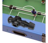 Generic Guys da Calcio, Parto da Tavolo da Calcio da da da Calciatore 2pcs Tavolo da Giocatore di Bambole di Sostituzione di Bambole per Interni Giochi (BLACK)