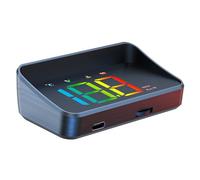 Generic Heads Up Display per Auto, ABS Heads Up Display Proiettore per Parabrezza con velocità MPH Km H Avvisi Sulla Temperatura dell'acqua, Voltaggio, Plug and Play per la Guida Quotidiana
