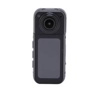 Generic Helmet Vlogging Camera, Leggermente 2,7K POV Salvare la Fotocamera Portatile a 180 ° per Motociclette per Motociclette (BLACK)