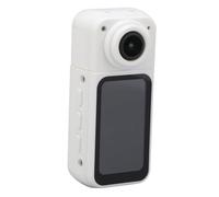 Generic Helmet Vlogging Camera, Leggermente 2,7K POV Salvare la Fotocamera Portatile a 180 ° per Motociclette per Motociclette (WHITE)