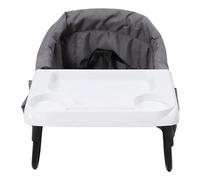 Generic High Sedies da Tavolo con Clamp/Holder, Gancio Portatile per Salvare lo Spazio del Seggiolone con Vassoio da Pranzo per la Casa (GREY)
