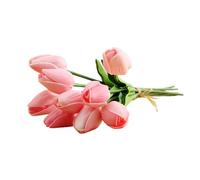 Generic I mini bouquet in PU sono opzionali per piccoli fiori rinfrescanti per la decorazione del soggiorno nel vento Fiori Secchi Decorativi Gialli Girasoli (Pink, One Size), 7EPtI8sdN