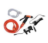 Generic Idropulitrice Portatile per Auto 12V 72W con Pompa Intelligente Spruzzatore Elettrico Ad Alta Potenza con Filettatura G1/2 per Veicoli, Casa, Giardino e Pulizia Esterna