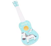 Generic Il Giocattolo Educativo per Chitarra Ukulele per Bambini Sviluppa la Destrezza delle per Oltre 3 Anni Strumento Musicale Giocabile per Bambini a Casa Plastica Leggera 13,98x4,13 Pollici (BLUE)