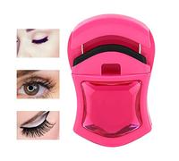 Generic Il Mini Piegaciglia Rosa Abbellisce in Modo Efficiente gli Occhi per gli Appassionati di Trucco Materiale ABS (diamante rosa rossa)