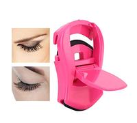Generic Il Mini Piegaciglia Rosa Abbellisce in Modo Efficiente gli Occhi per gli Appassionati di Trucco Materiale ABS (diamante rosa rossa)