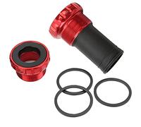 Generic Il Movimento Centrale della Bici è Stabile Riduce Il Rumore Facile Manutenzione per gli Appassionati di Bicicletta Lega di Alluminio Blu (rosso)