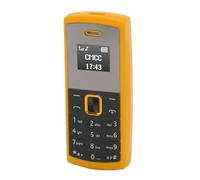 Generic Il più Piccolo Telefono Cellulare Romanzo Cambia Voce Doppia Scheda SIM Lettore Musicale BT Telefono in Miniatura La Scelta Migliore per le Donne Incinte (YELLOW)