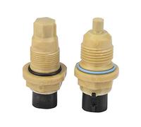 Generic Il Sensore di velocità di Ingresso e Uscita della Trasmissione per Auto Rileva in Modo Efficiente la velocità Dell'auto Adatto per Adatto per 4800878 4800879 ABS Giallo, Confezione da 2