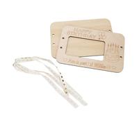 Generic Il Tuo Primo Milione di Portafogli in Legno Ispirazionali per Conservare e Organizzare Contanti, Ideale per Compleanni e Matrimoni, Materiale MDF di Alta qualità (Tipo di torta)