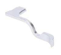 Generic Impugnatura per Pollice della Fotocamera Sostituzione Durevole della Copertura della Slitta Calda in Lega di Alluminio per EOSR7 EOSR50 per Supporto Ergonomico delle (SILVER)