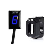 Generic Indicatore di marcia digitale a LED a 1-6 velocità Misuratore di visualizzazione impermeabile per Ducati Cafe Racer Monster 696 795 796 797 821 1100 1200 1200s 1200r