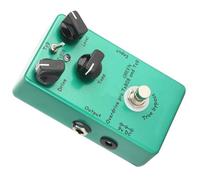 Generic Indicatore LED Overdrive Screamer per Pedale Effetto Chitarra Verde Regolabile per Chitarristi Costruzione in Metallo (Effetto overdrive manuale TUBE SCREAMER)