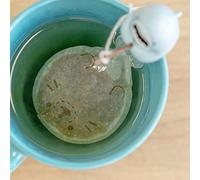 Generic Infusore per il tè Bellissimo Design con Fessura Inferiore Elastica Facile Pulizia Accessorio per il tè in PVC per la Cucina Domestica