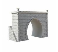 Generic Ingresso Tunnel Modello Ferroviario N Plastica Arco Dettagliato Muro con Gradini Stile Realistico per Diorami Ornaments Modellismo Scenografie Paesaggistiche