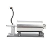 Generic Insaccatrice Manuale da 3 Litri, Orizzontale, in Acciaio Inox con Robusta Base a Morsetto, Ideale per Uso Domestico in cucina.