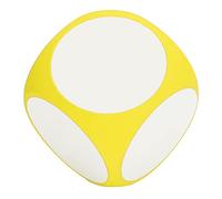 Generic Insegnamento a Dadi Vuoti, Dadi Vuoti COLORE VIBRANTE PULIBILE PER I BAMBINI PER SCUOLA (YELLOW)