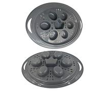 Generic Inserto per Uova in Camicia nel Microonde per TM5 TM31 Gadget da Durevole da 7 Tazze per Colazioni Veloci in Famiglia