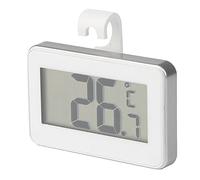 Generic Installazione con Gancio Magnetico per Termometro Elettronico Compatto Impermeabile per Magazzino Frigorifero/congelatore (WHITE)
