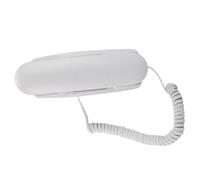 Generic Interno Telefonico Fisso a Risparmio Energetico con Funzioni Flash e Disattivazione Chiamata per Montaggio a Parete per Uso Aziendale e Domestico (WHITE)