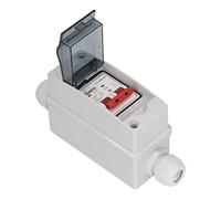 Generic Interruttore Automatico CC 2P 1000 V 16 A - Sezionatore IP65 per Sistemi Solari Fotovoltaici, e Soluzioni di Alimentazione Off-grid, CC Miniaturizzato Gestione dell'energia