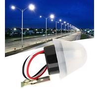 Generic Interruttore Automatico Dell'illuminazione Stradale di Alta qualità per Giardini di Fabbriche 220 V, Interruttore con Sensore di Luce per il Risparmio Energetico, Adatto per un Raggio di 10
