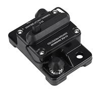 Generic Interruttore Automatico in per Audio per Auto con Ripristino Manuale per Veicoli DC12V-42V, Protezione da Sovraccarico per Audio Stereo per Auto, Copertura Impermeabile Inclusa (50A)