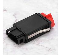 Generic Interruttore di Emergenza per Luci di Avvertimento di Pericolo Durevole Adatto per A3 1996-2003 8L0941509L, Interruttore di Controllo di Avvertimento Nero e Rosso per Veicolo