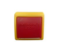 Generic Interruttore di Emergenza Tapis Roulant Pulsante Rosso Interruttore Stop Comando Arresto Sicuro Componente Montato Base, Pulsante Di Arresto Di Emergenza Da Uomo Con La Barba