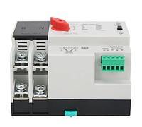 Generic Interruttore di Trasferimento Automatico a Doppia Alimentazione Controller a 2 Vie per Casa e Ufficio ZGQ5-100/2P Alimentatore Ininterrotto 220 V Interruttore di Conversione Automatico