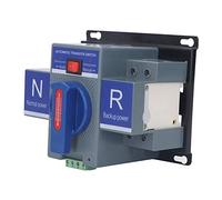 Generic Interruttore di Trasferimento Automatico a Doppia Alimentazione Mini Commutazione Affidabile 230 V per Ospedali Domestici Sicuro e Ignifugo 1 unità (50A)