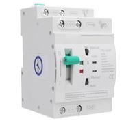 Generic Interruttore di Trasferimento Automatico Trasferimento di Potenza Stabile per il Fotovoltaico Alla Rete Elettrica, Installazione Semplice per Materiale PC Home Rail 63A 2P