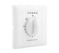 Generic Interruttore Meccanico per il Conto Alla Rovescia del Timer della Pompa Dell'acqua da 220 V Plastica di Alta qualità Durevole per Uso Interno Ed Elettrodomestici (Interruttore timer da 15