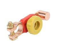 Generic Interruttore Staccabatteria Montante Superiore in Ottone Interruttore di Alimentazione per Auto Camion RV ATV, Isolatore Batteria 6V 12V 24V