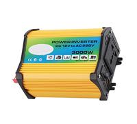 Generic Inverter per Auto, Trasformatore di Automobilistica, Durevole di Fascia Alta per i Giocatori di DVD TV (12v a 220 V.)