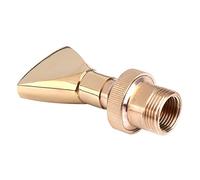 Generic Irrigatore per Fontana in Ottone con Colonna D'acqua Regolabile a Forma di Ventaglio, Adatto per Laghetti, Giardini, Materiale Durevole e Resistente Alla Corrosione, Ugello per Fontana