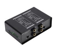 Generic Isolatore Acustico Regolabile con Scatola Elimina Ronzio per Studi di Registrazione e Produzione Cinematografica con Controllo del Guadagno a 3 Livelli in Lega di Alluminio