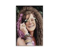 Generic Janis Joplin - Poster decorativo da parete su tela, per soggiorno e camera da letto, 40 x 60 cm, senza cornice
