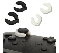 Generic Joystick Anti-Drift Protector Rocker Retainer per Switch Pro Controller, Stick Locks Game Joystick Stabilizzatore Morsetti Holder Thumb Grips Fixer Ring (bianco)